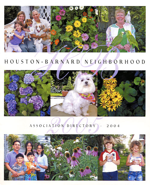 Houston Barnard neighborhood directory, 2004 cover image