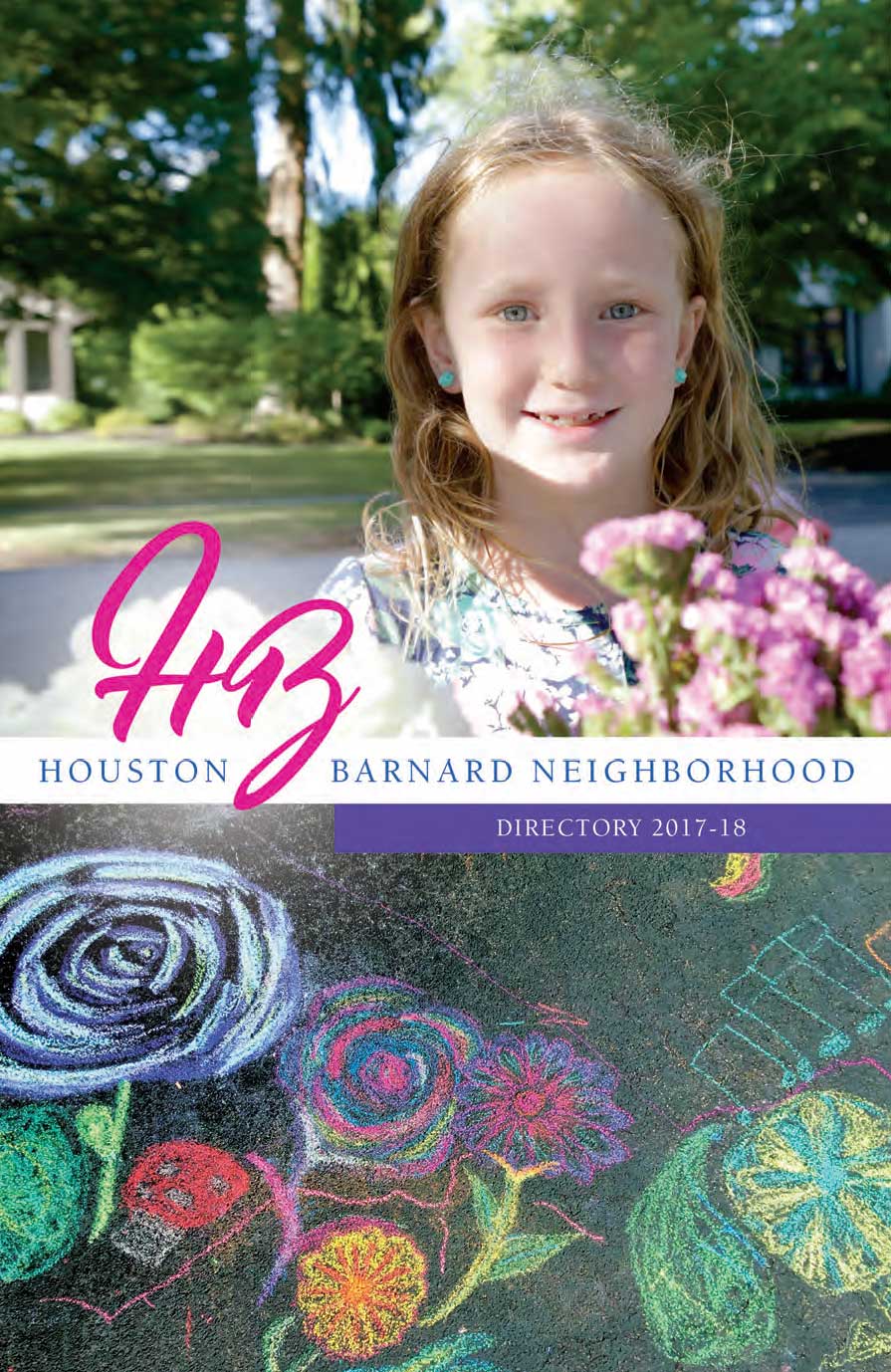 Houston Barnard neighborhood directory, 2017-18, cover image
