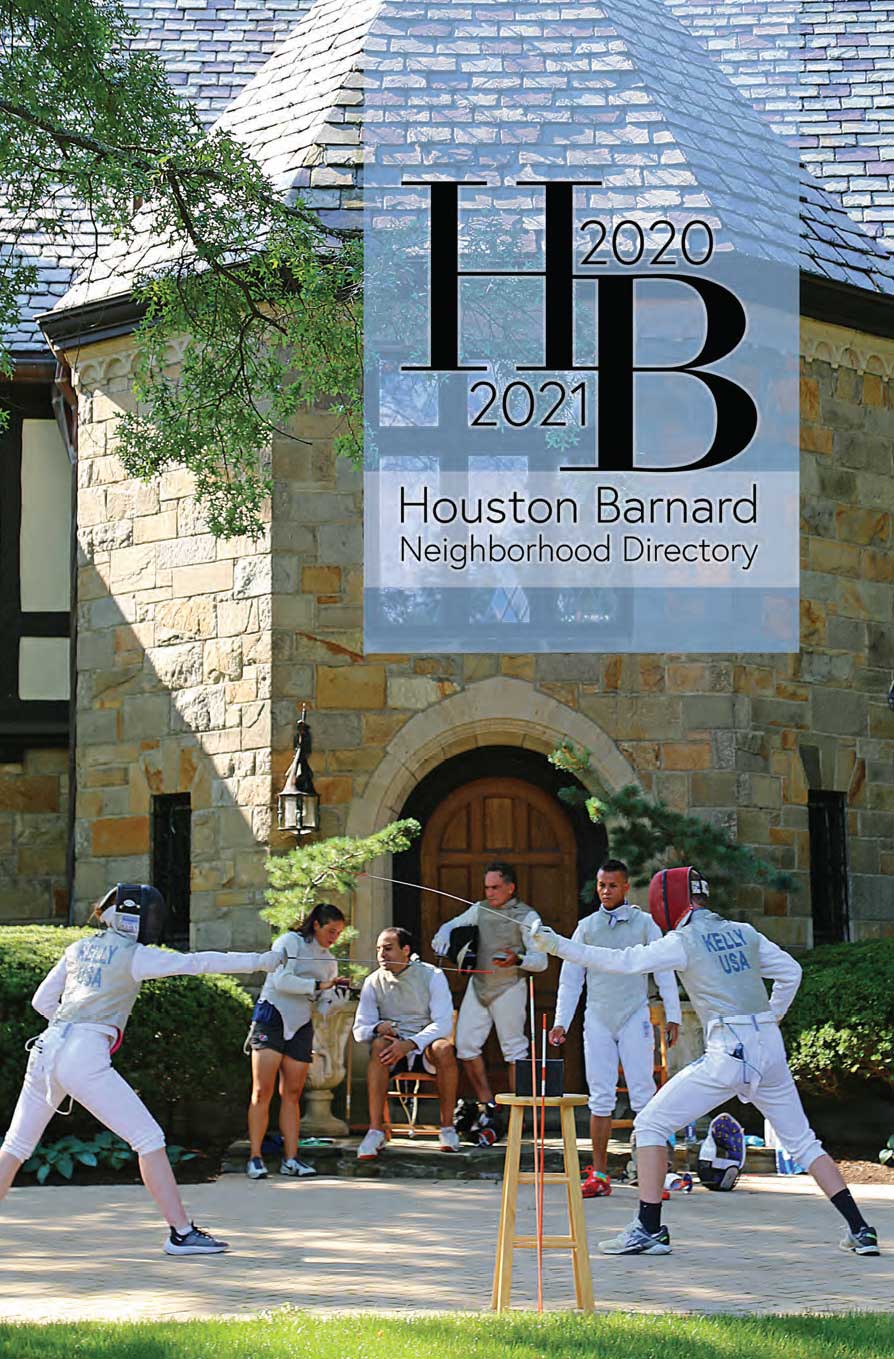 Houston Barnard neighborhood directory, 2020-21, cover image