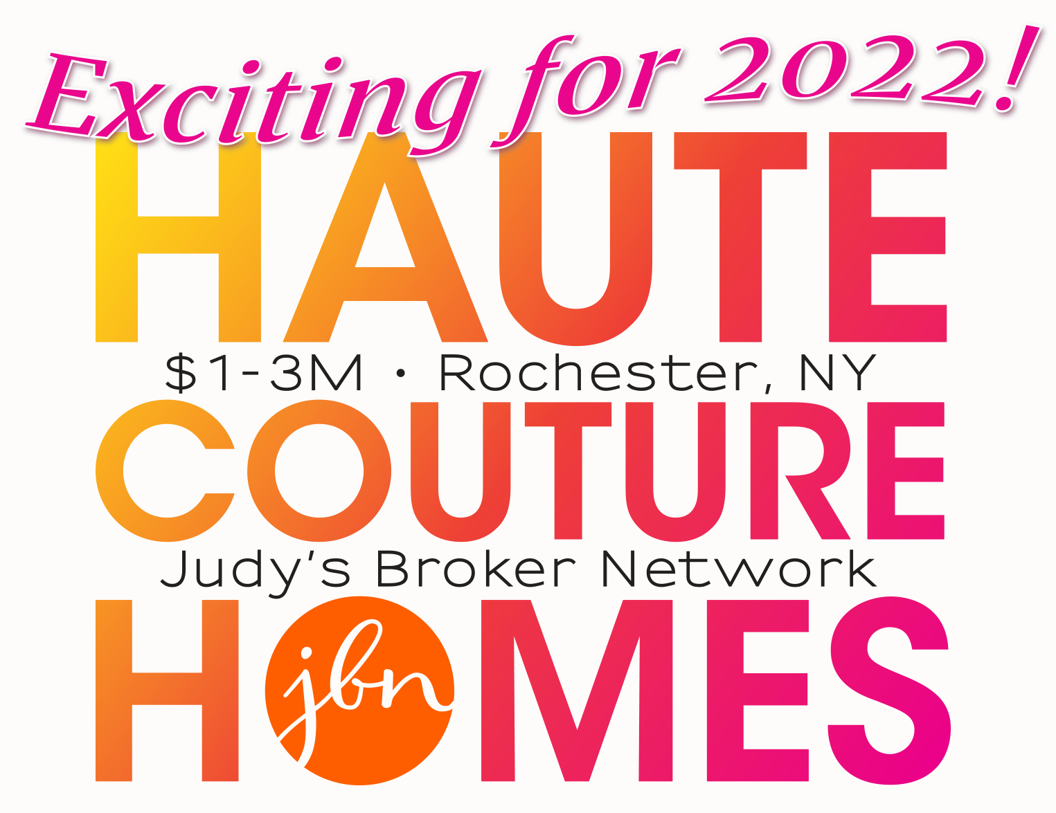 Haute Coutore Homes - Exciting for 2022 graphic